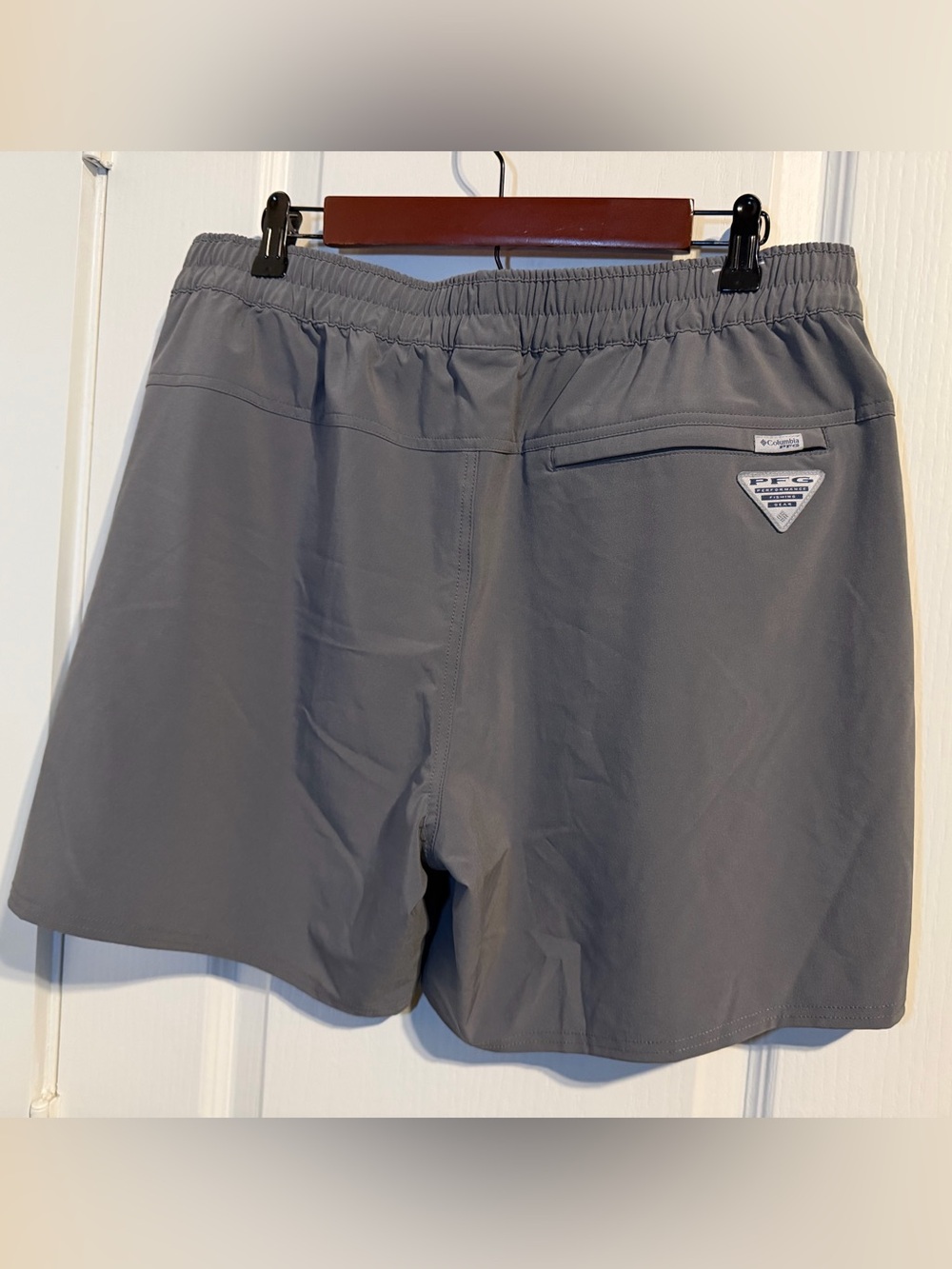 Tennessee Vols Columbia PFG Terminal Roamer Stretch Short Grey Orange Large 6” - Picture 7 of 10